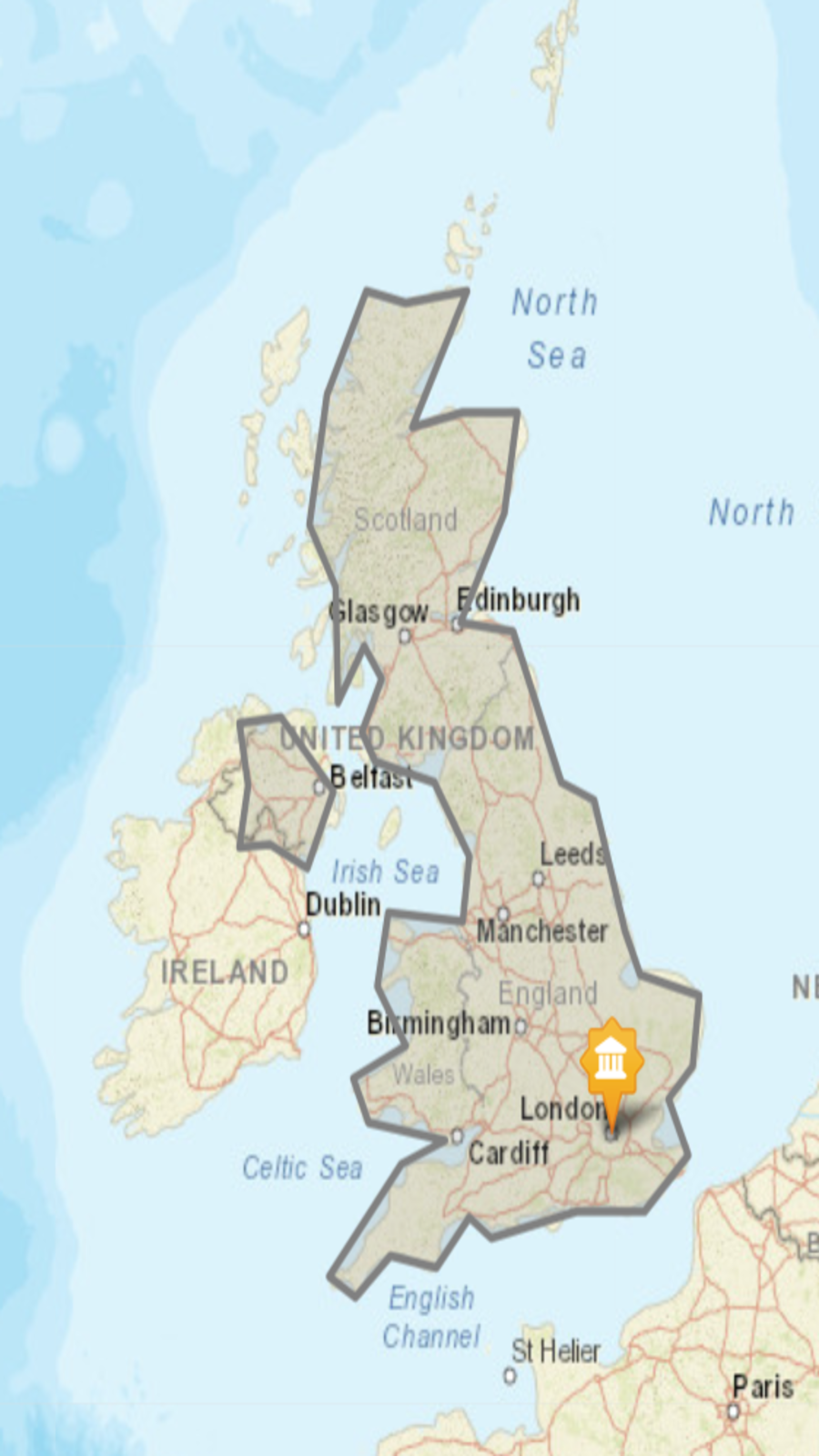 Gazetteer Project Screenshot
